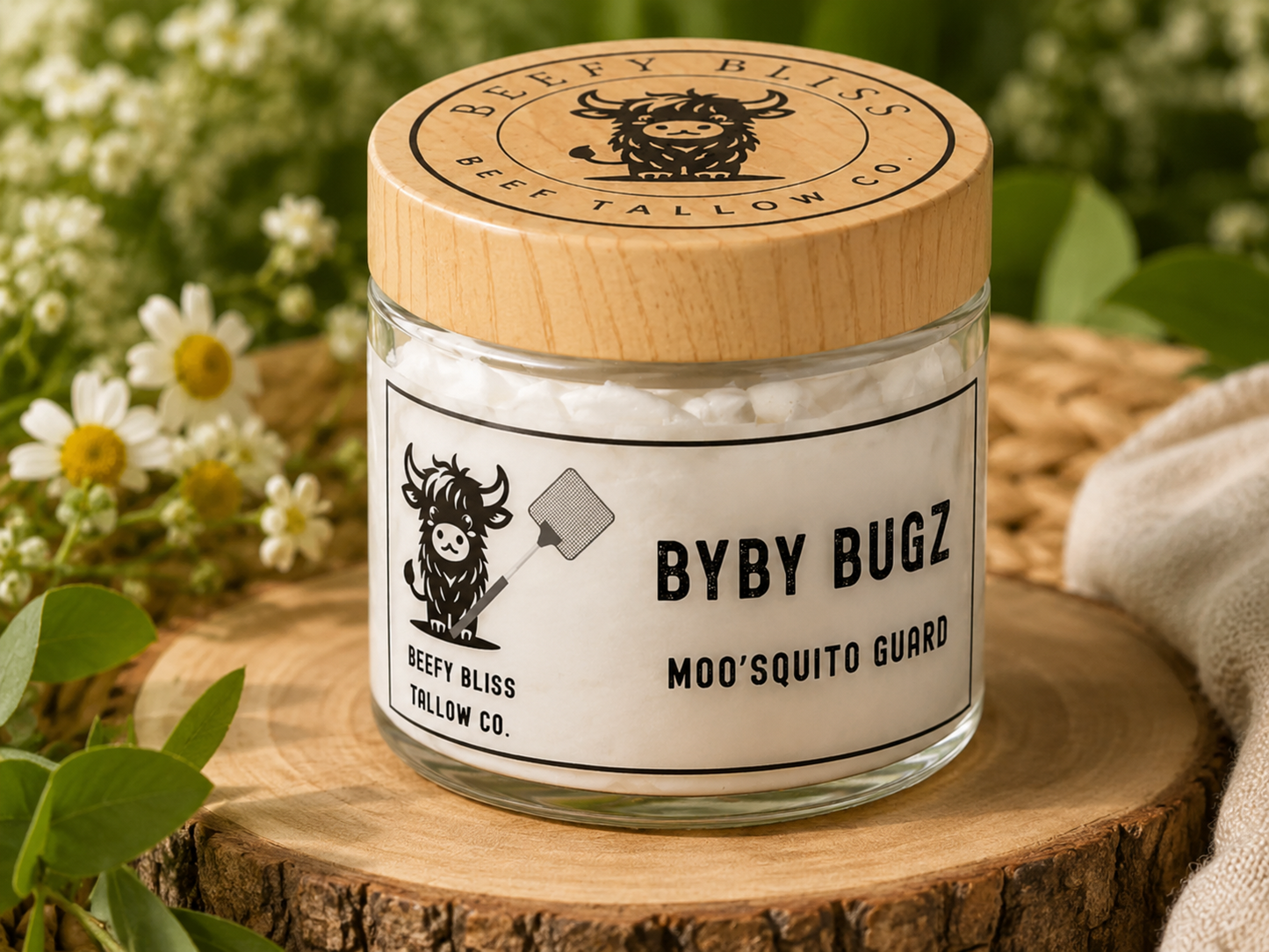Beefy Bliss BYBY Bugz product jar